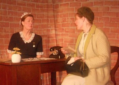 Matron (Val Petty) and Mrs Adams discuss what is to become of Mary